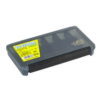 Коробка Meiho Versus VS-820NDM (233×127×34мм, 1-6отд.+5пер.black)