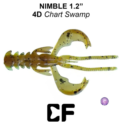 Рак CF Nimble 1.2" (76-30-4d-6 UV chart swamp Кальмар)