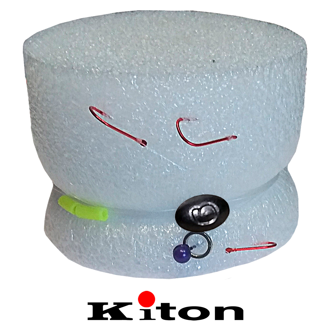 Гирлянда Thunder для ловли Рипуса флюорокарбон на красном крючке 06