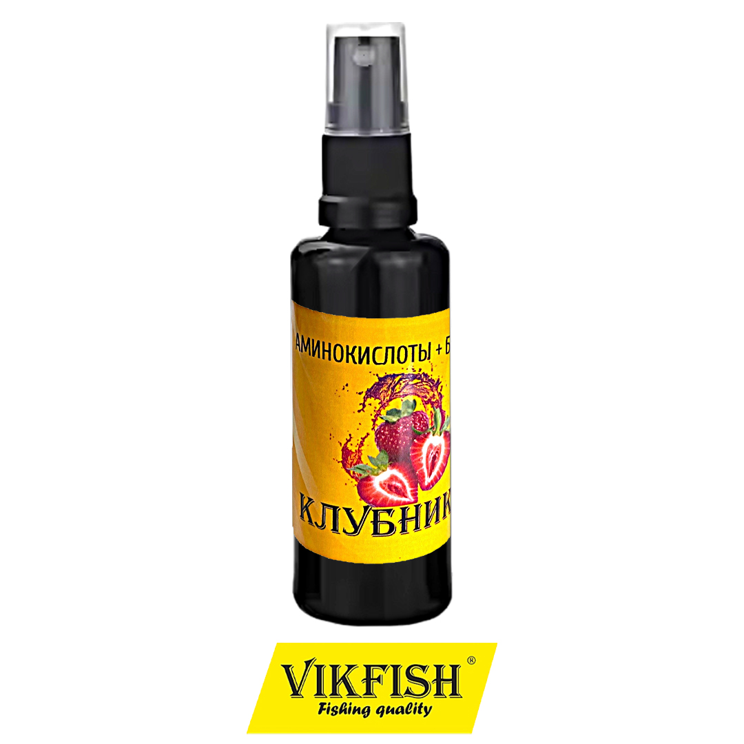 Арома VikFish спрей 50ml клубника