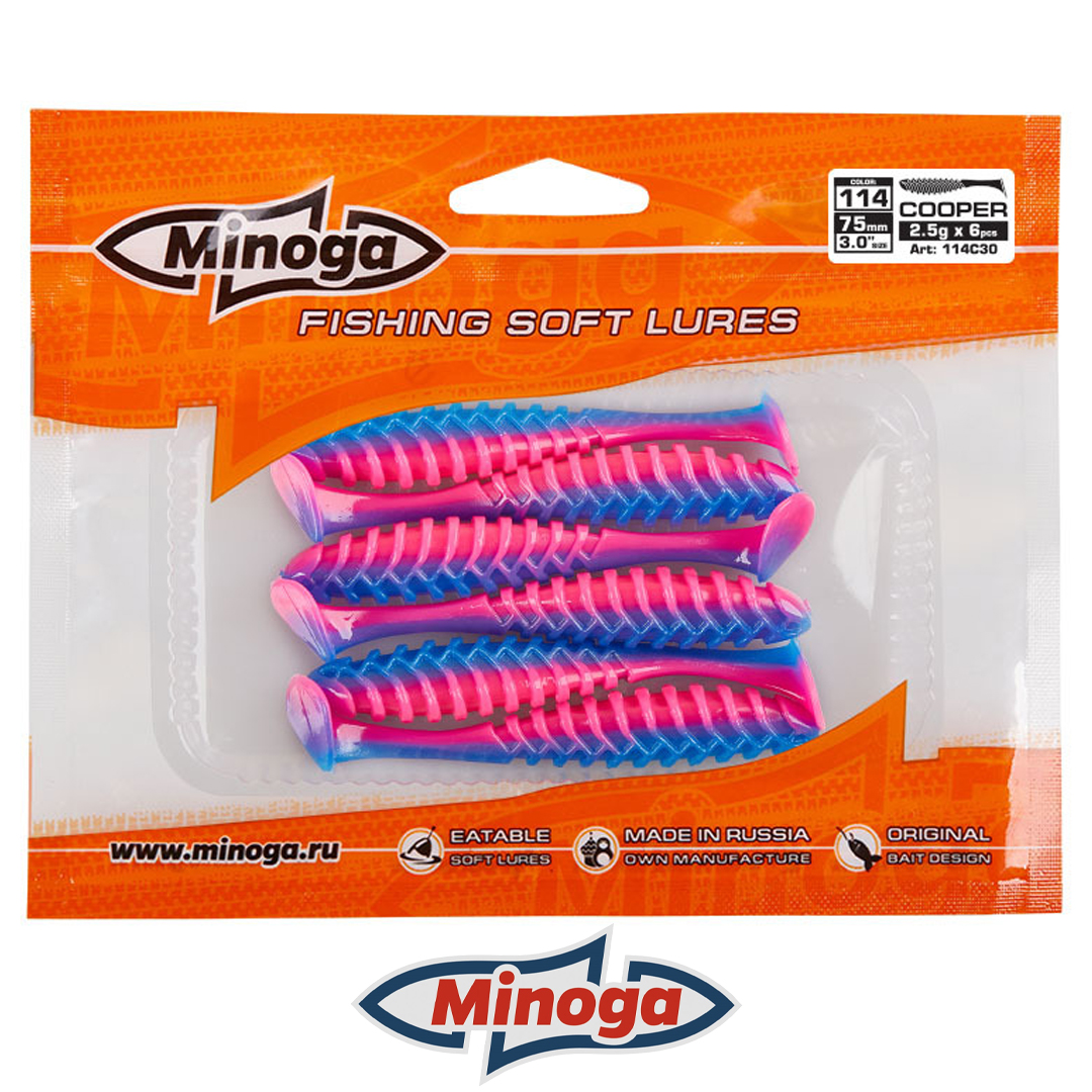 Виброхвост Minoga Cooper 114 3