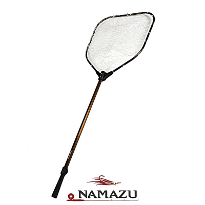 Подсачек Namazu складной телескопич, квадратный складной обод, леска (60×60×70см)