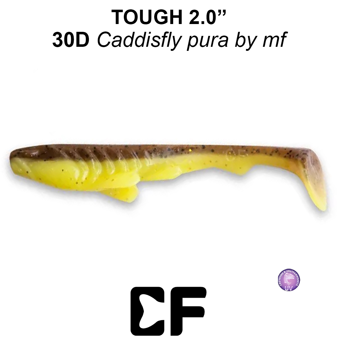 Виброхвост Crazy Fish Tough 2.0 30 0