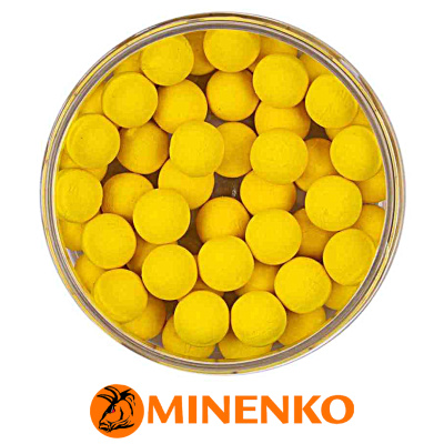 Бойлы Minenko Pop-Up плавающие 14мм (Honey Fluo (мёд))