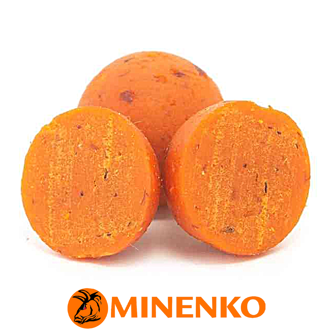 Бойлы Minenko вареные насадочные 14мм Mandarine 03