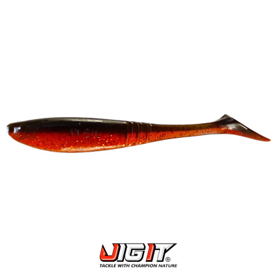 Виброхвост Jig It Bleak 4.0" (014 red pumpkin)