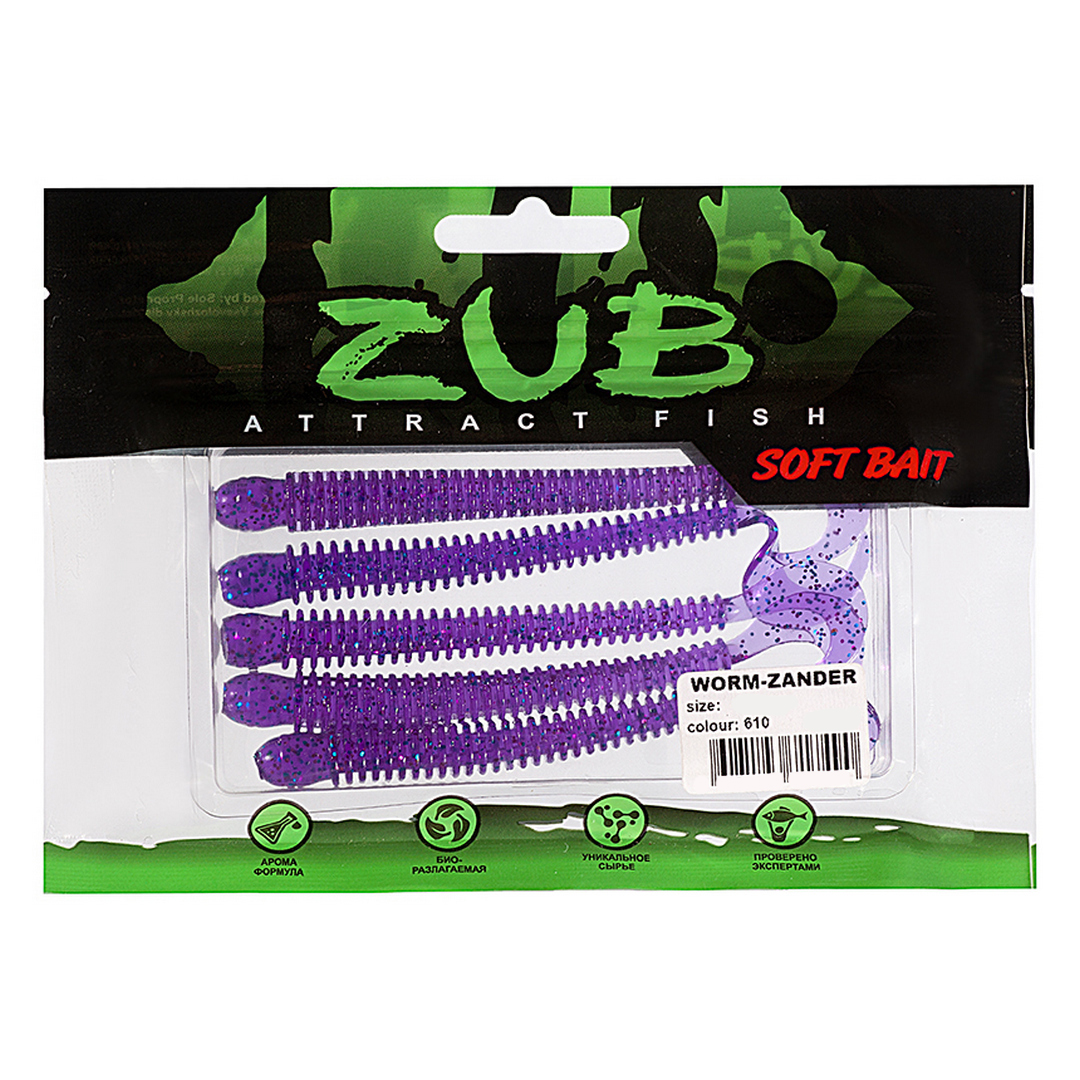 Твистер ZUB Warm-Zander 4.3 610 01