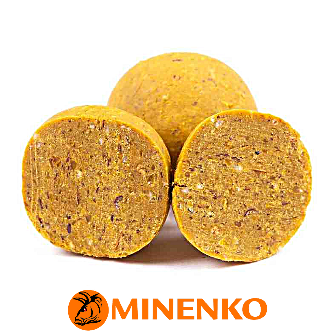 Бойлы Minenko Soluble пылящие насадочные 20мм (Honey) 04