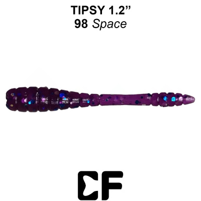 Червь CF Tipsy 1.2" (69-30-98-6 space Кальмар)