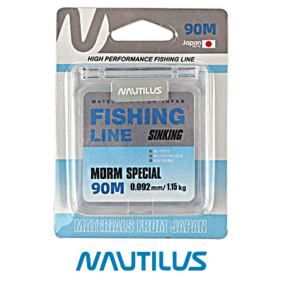 Леска Nautilus Toray Morm Special 90м Clear (0,092, 1,15кг)