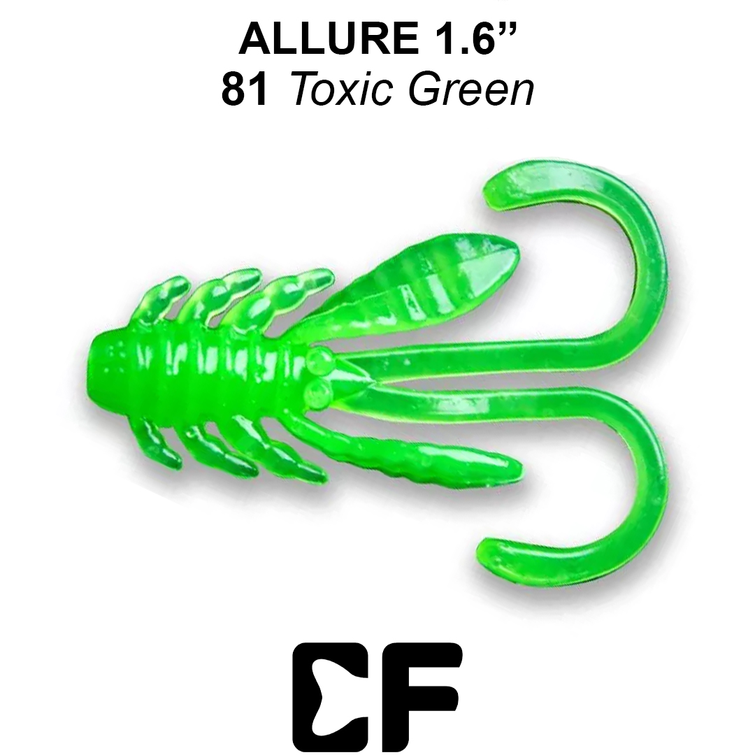 Нимфа Crazy Fish Allure 1.6 81 0