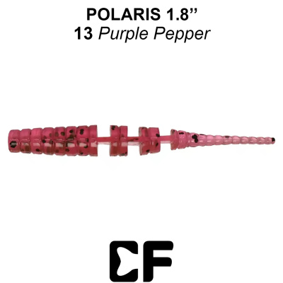 Слаг CF Polaris 1.8" (5-45-13-6 purple pepper Кальмар)