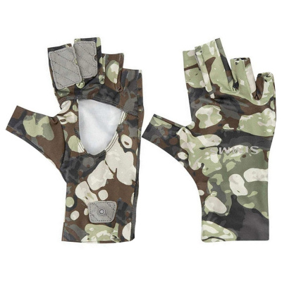 Перчатки Simms Solarflex SunGlove (Riparian Camo, S)
