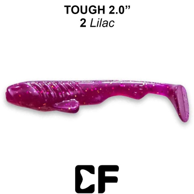 Виброхвост CF Tough 2.0" (71-50-2-6 lilac Кальмар)