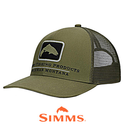 Кепка Simms Double Haul Icon Trucker (Loden)