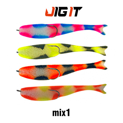 Поролон Jig It незацепляйка пакет 125мм (MIX1)