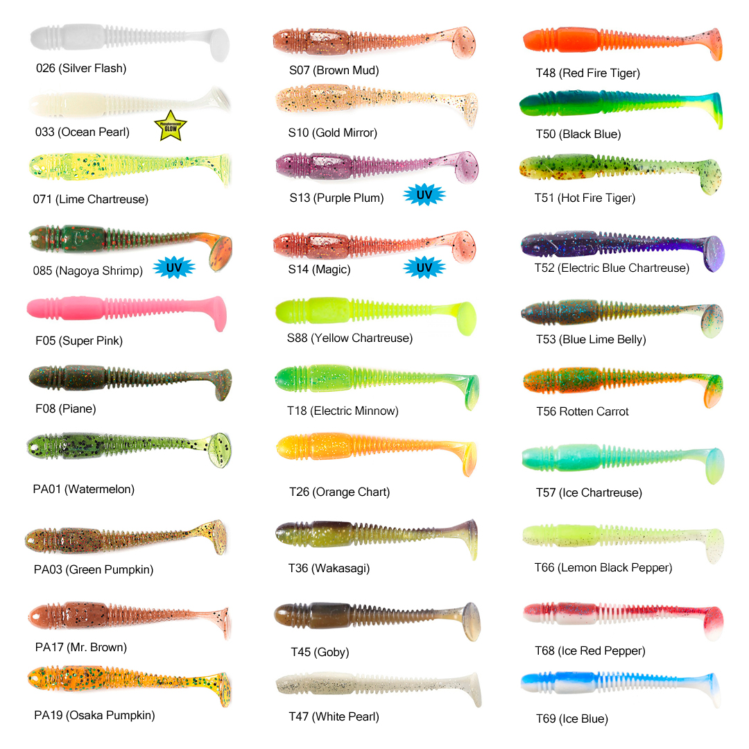 Виброхвост Lucky John Tioga 3.4 TTT