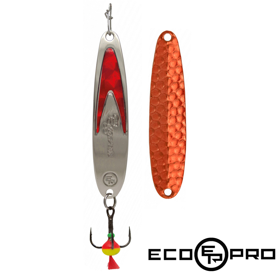 Блесна EcoPro Судачья красный флекс 70 OBSRF