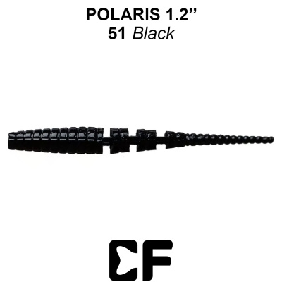 Слаг CF Polaris 1.2" (61-30-51-6 black Кальмар)