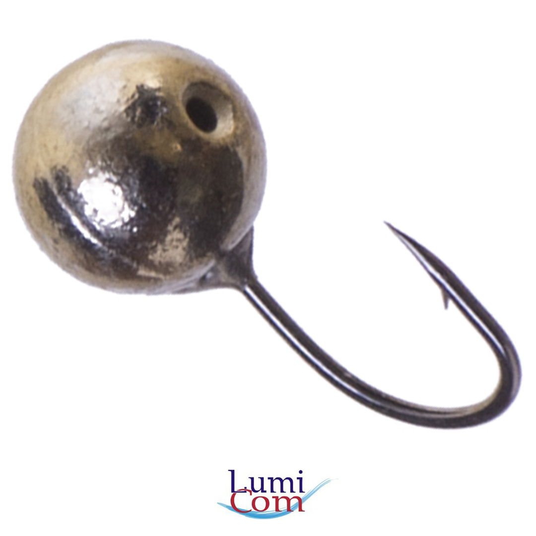 Мормышка LumiCom вольфрам Дробинка отверстие (гальваника) 05 BNi