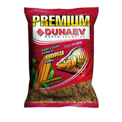 Прикормка Dunaev Premium (карп сазан кукуруза)