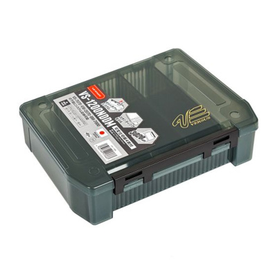 Коробка Meiho Versus 1200NDDM (VS-1200NDDM-B, 255×190×60, 1-5отд.+4пер.black)
