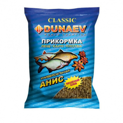 Прикормка Dunaev Classic гранулы (универсальная анис)