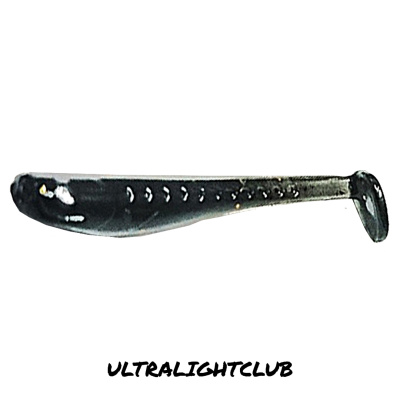 Виброхвост Ultralightclub Minnow 1,0" (013 черный)