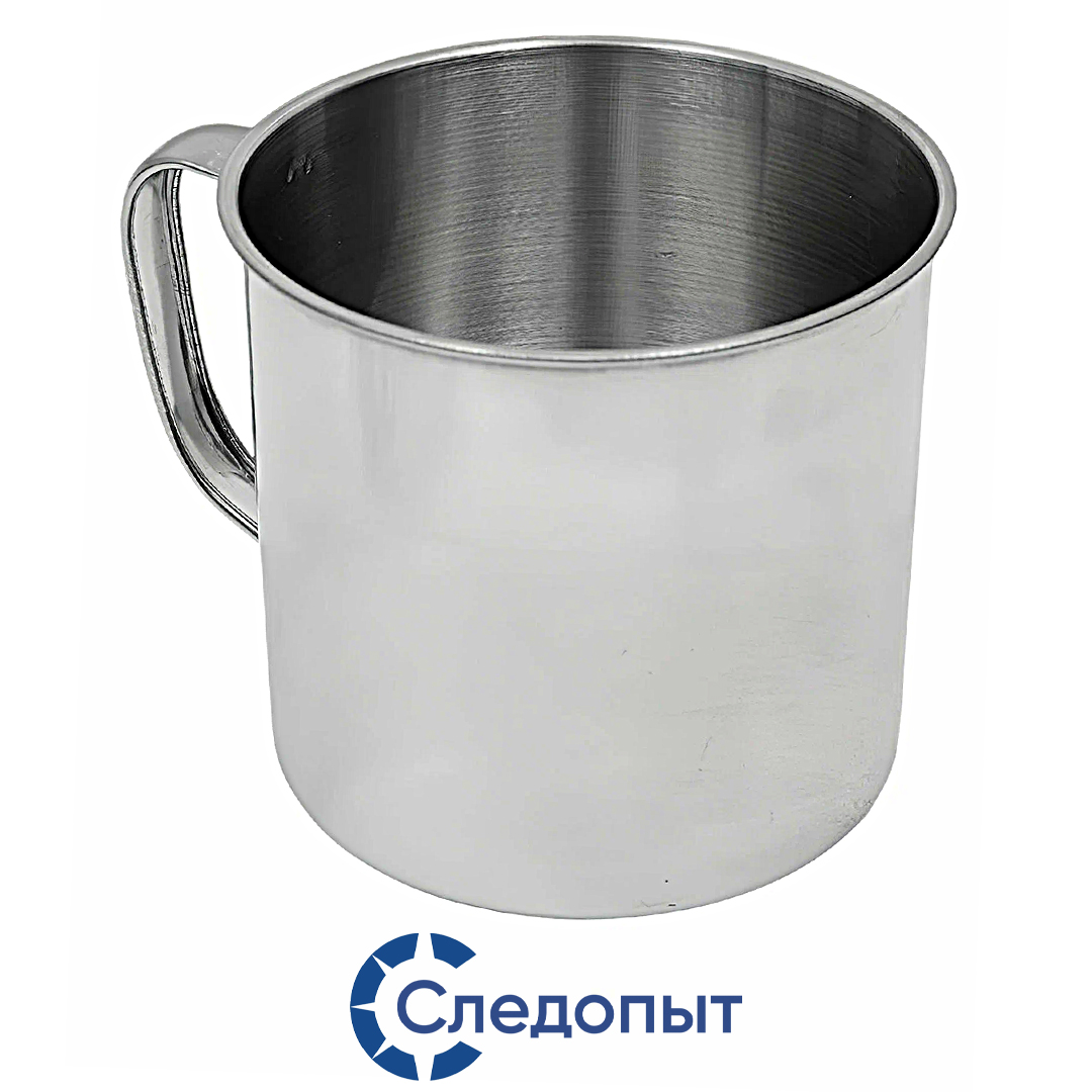 Кружка Следопыт нержавейка 01