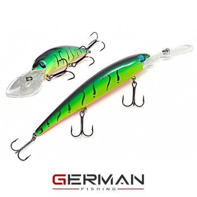 Воблер German GG Bandit 120F XDD (C205 маттайгер)