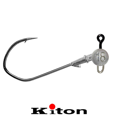 Джиг головка Kiton Орлиный Коготь 120° с подвесом 8/0 (#8/0-18гр.)