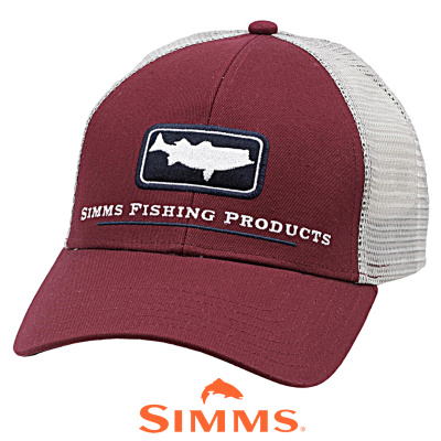 Кепка Simms Striper Icon Trucker (Rusty Red)