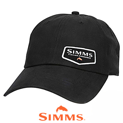 Кепка Simms Oil Cloth Cap (Black)