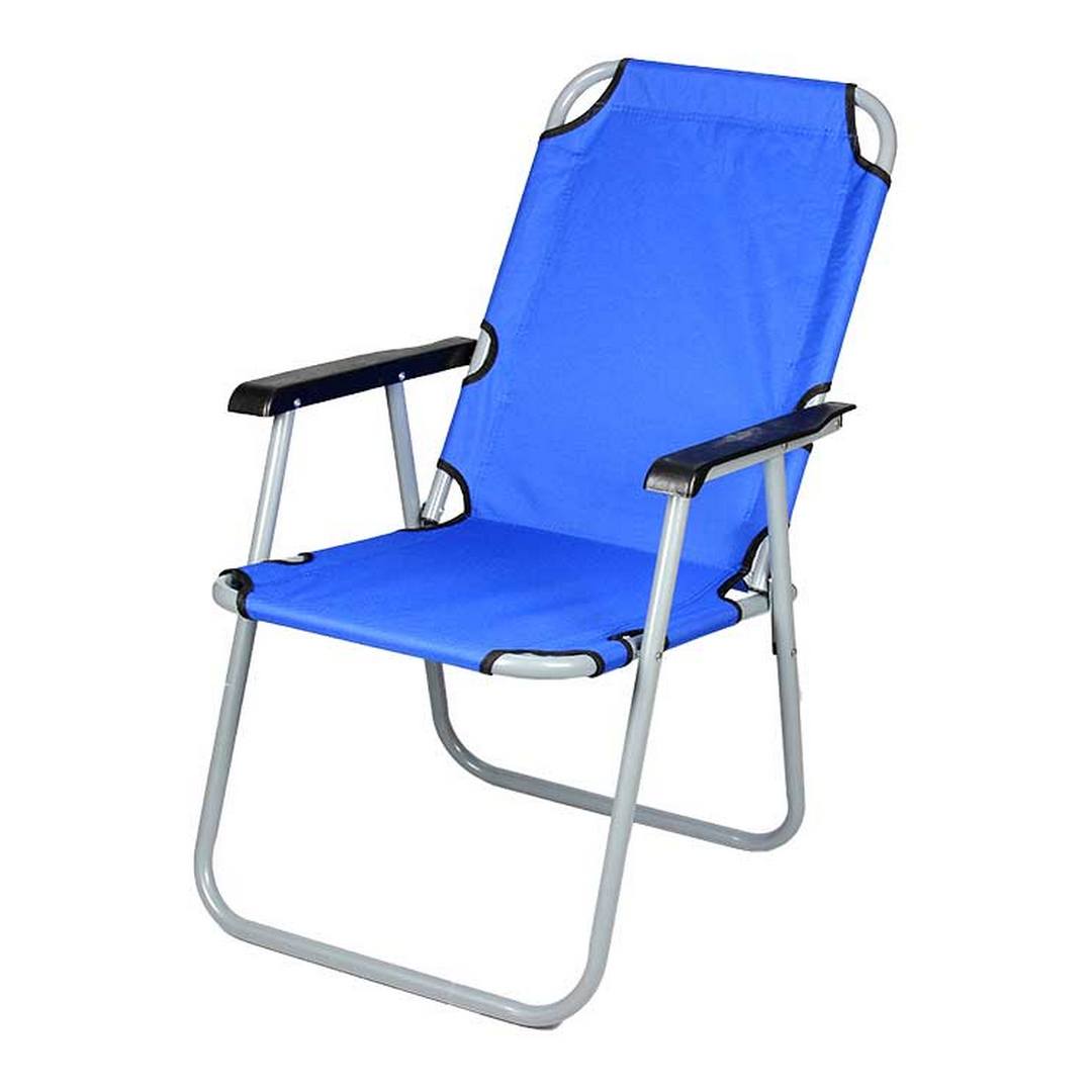 Кресло шезлонг (1257) синий