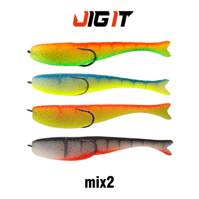 Поролон Jig It незацепляйка пакет 125мм (MIX2)