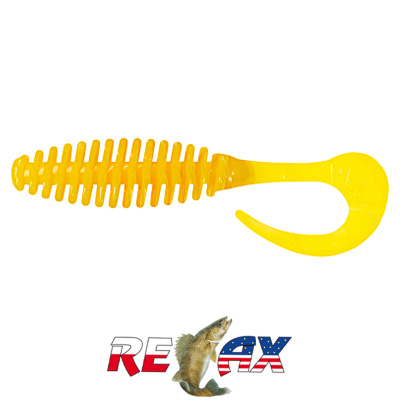 Твистер Relax Turbo 3.0" Standart (TS010 yellow)