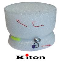 Гирлянда Thunder для ловли Рипуса флюорокарбон на красном крючке 00