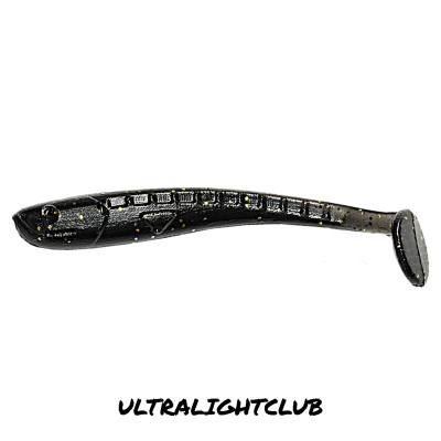 Виброхвост Ultralightclub Minnow 2,0" (013 черный)