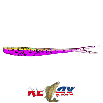 Слаг Relax Oklahoma 5.0" Laminat (L703 baby bass purple-purple glitter)