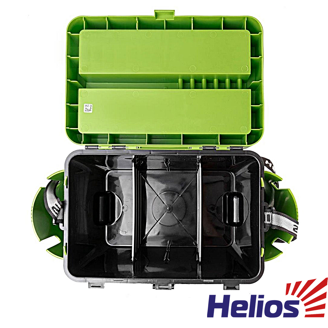Ящик зима Helios FishBox двухсекционный 19L 10