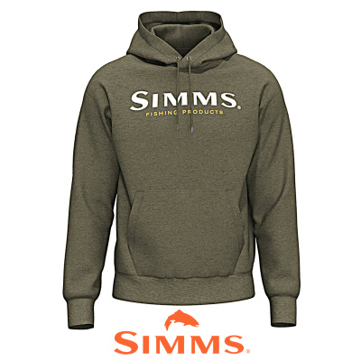 Толстовка Simms Logo Hoody (Forest, L)