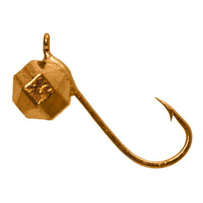 Мормышка LumiCom вольфрам Кристалл (гальваника) (d-4,0: 0,95гр. Au золото)