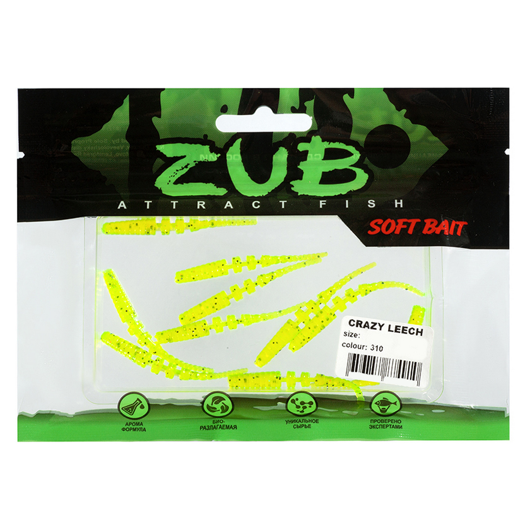 Червь ZUB Crazy Leech 2.0 310 01
