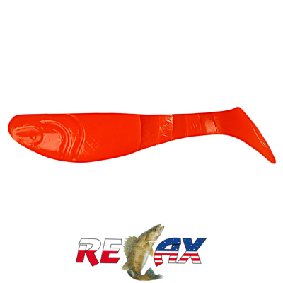 Виброхвост Relax Kopyto 3.0" Standart (S071 orange)