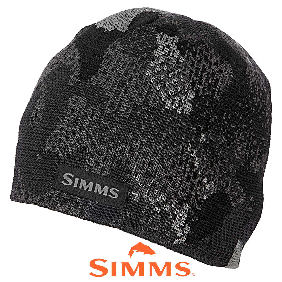 Шапка Simms Everyday Beanie (Hex Flow Camo Carbon) 00