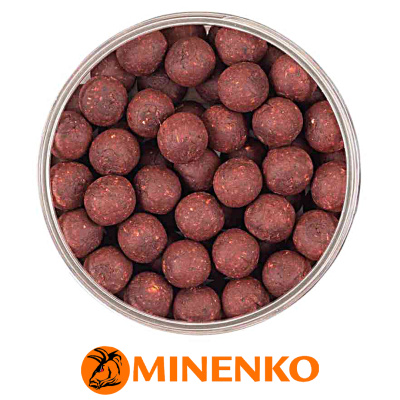 Бойлы Minenko Soluble пылящие насадочные 14мм (Hot Demon (специи))