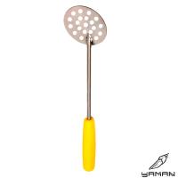 Черпак Яман титановый нетонущий, с пенополиуретановой рукой 00