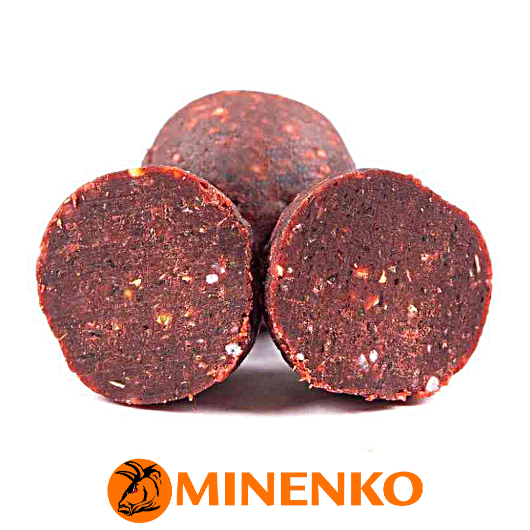 Бойлы Minenko Soluble пылящие насадочные 20мм (Hot Demon) 04