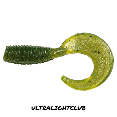Твистер Ultralightclub Tvist 0,8" (007 изумруд)