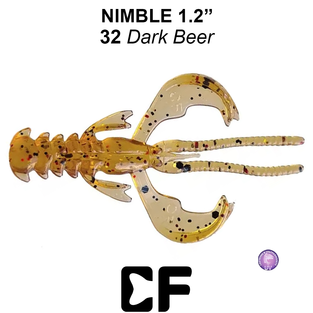 Рак Crazy Fish Nimble 1.2 32 0